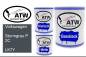 Preview: Volkswagen, Sturmgrau P. 2C, LK7Y: 1L Lackdose + 1L Klarlack + 500ml Härter - Set, von ATW Autoteile West.